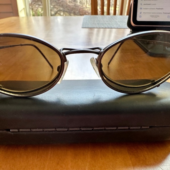 GUCCI WOMAN’S EYEGLASS FRAME WITH CLIP ON SUNGLASS LENSES - Picture 1 of 7